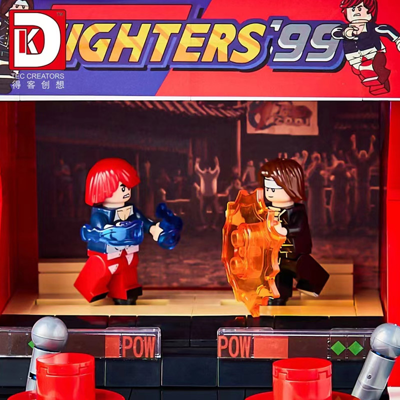 Mô hình lắp ghép - King of Fighter Arcade Machine - 5010 4